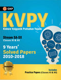 Kvpy Stream Sa & Sx (Classes Xi & Xii)  9 Years Solved Papers 20102018 (Old Edition)