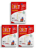 Together with CUET UG & NCET 2026 Question Banks for CBT| Science Stream Combo of 3 Books Chemistry, Physics & Maths | Chapterw