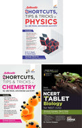 Combo (Set Of 3 Books) Shortcuts, Tips & Tricks In Physics, Chemistry & Biology For Neet 2Nd Edition | One Liner Theory With Mne