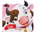 My First Board Book Animals  Cow  DieCut Board Book for Kids  Shaped Board Books  Age 2+