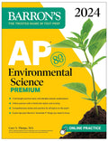 AP Environmental Science Premium, 2024: 5 Practice Tests + Comprehensive Review + Online Practice (Barrons AP Prep)