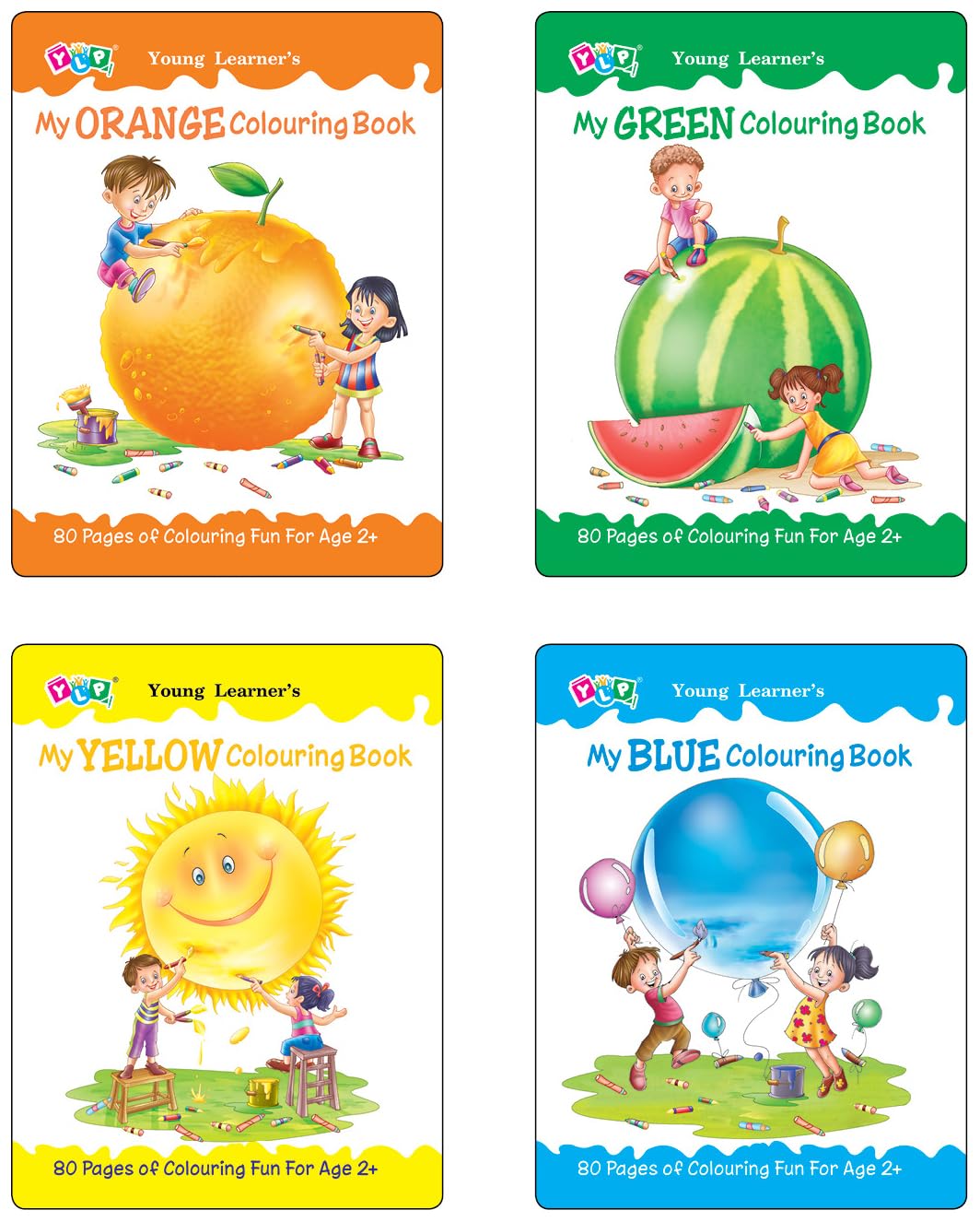 Colouring Books (4 Titles)