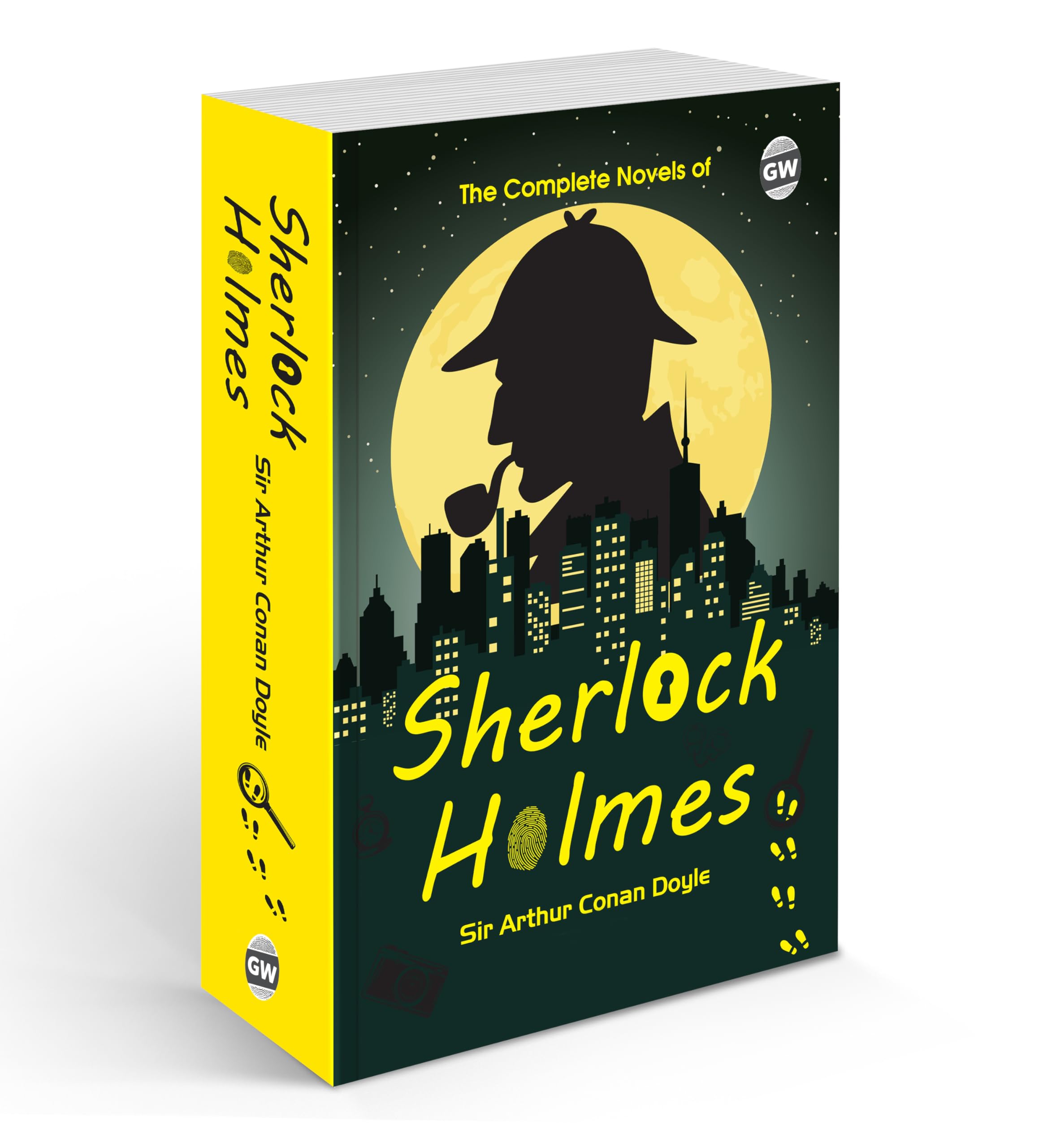 The Complete Novel of Sherlock Holmes (Paperback) : Educational learning Novel, Best Classic Mystery Book, AllTime Best Crime F