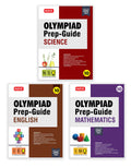 MTG Olympiad PrepGuide Class10 Mathematics, Science & English (Set of 3 Books)  Detailed Theory, IMONSOIEO Previous Years Q