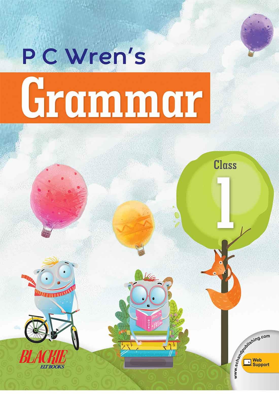 P C Wrens Grammar 1  by PC Wren, NDV Prasada Rao (202425 Examination)