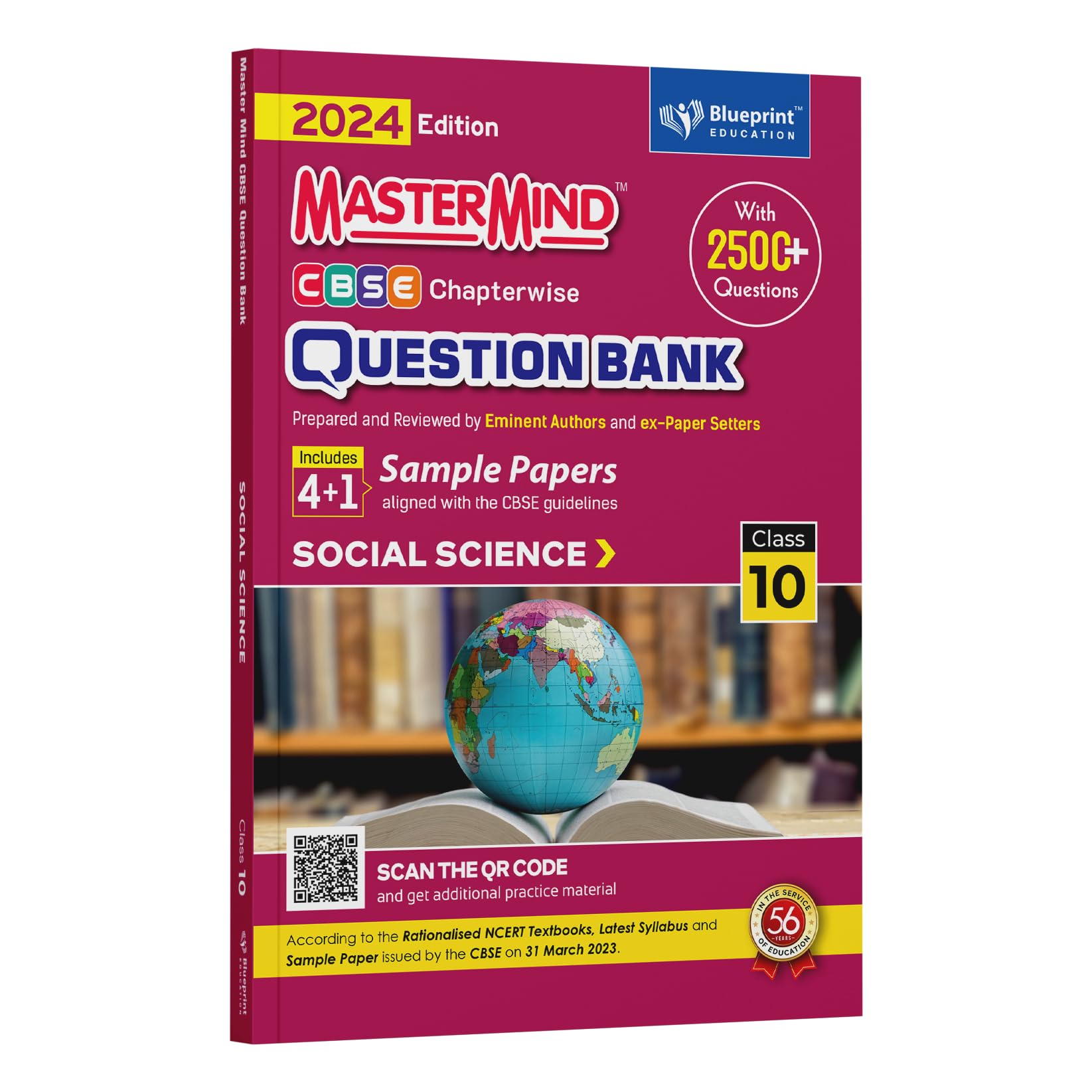 Social Science Class 10 Cbse Question Bank For 2024 Exams By Master Mind