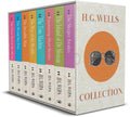 The Complete H.G Wells Collection Set 8 Books (The First Men on the Moon, The Island of Dr Moreau, The Invisible Man, The War of