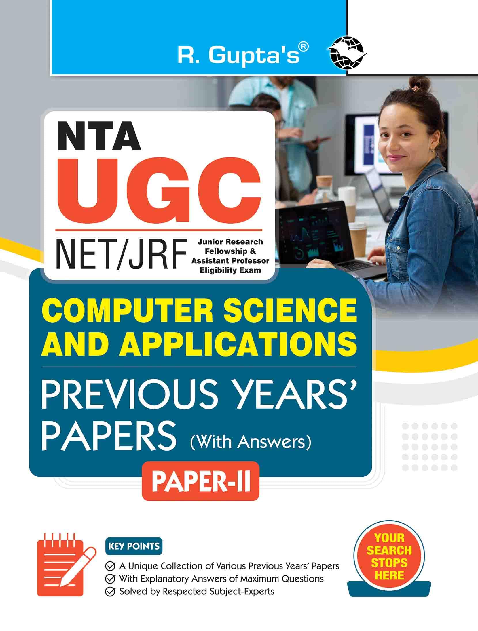 NTAUGCNET/JRF: Computer Science & Applications (PAPERII) Previous Years Papers (With Answers)