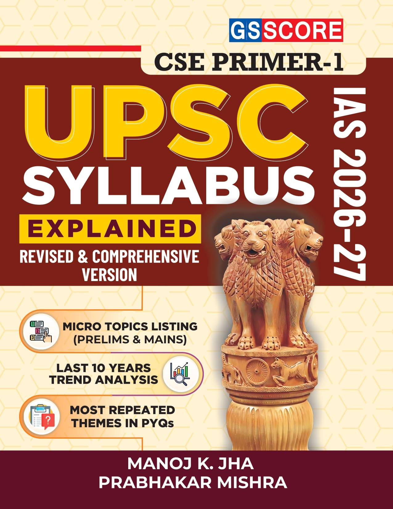 GS Score UPSC Syllabus Explained | CSE Preimer  1 | Revised & Comprehensive | IAS 202627