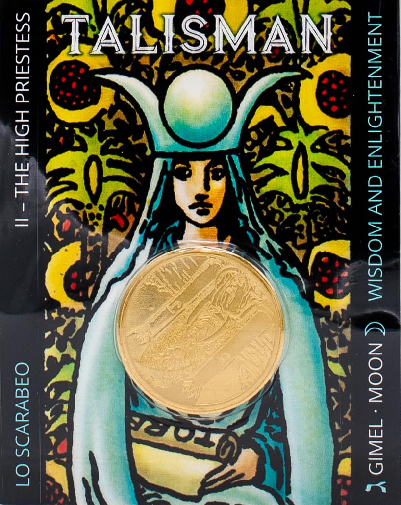 Tarot Talisman Ii  The High Priestess: Wisdom And Enlightenment Gimel : Moon