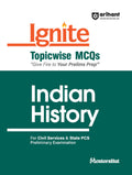 (Old Title) Arihant Ignite Series for UPSC Prelims Topicwise MCQs for Indian History For Exam 2025
