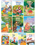 Story Book for Kids (Set of 10 Books) (Illustrated) (Hindi)  Moral Stories  Bedtime Stories  3 Years to 10 Years old  Hindi 