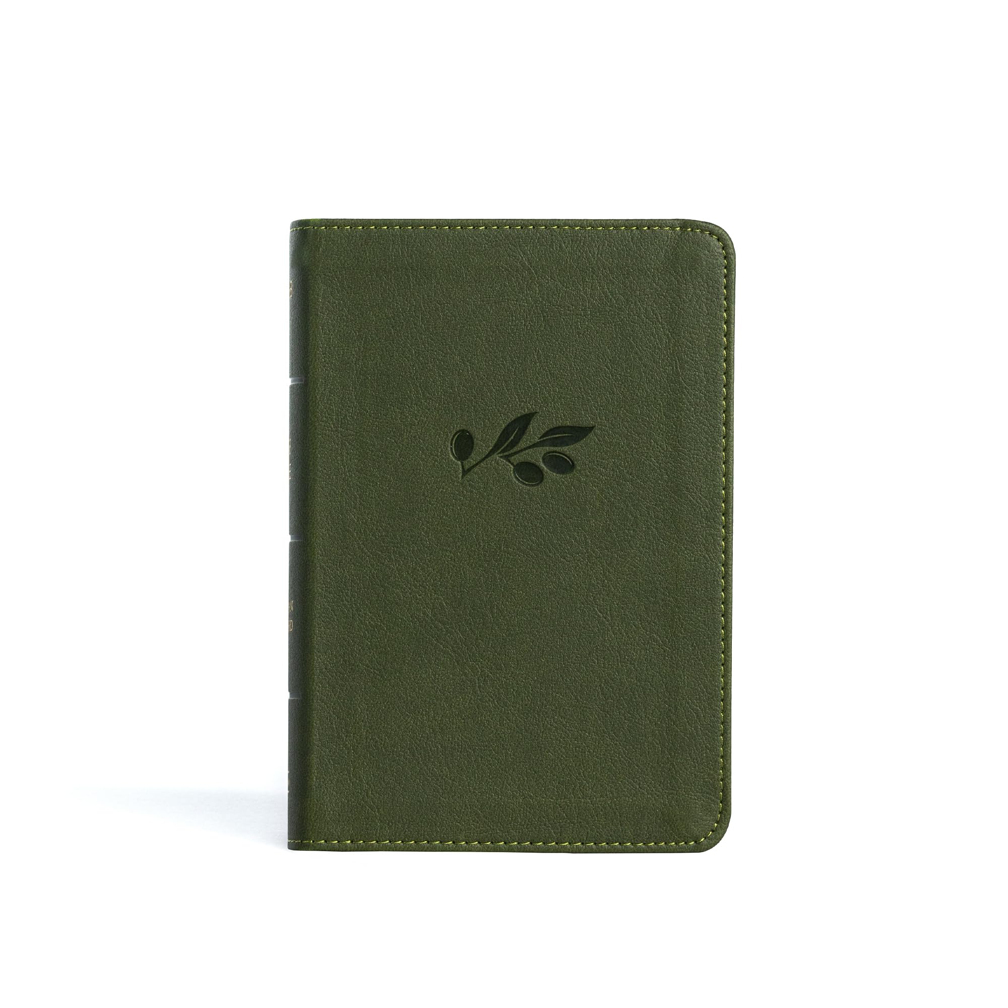 NASB Compact Reference Bible, Olive LeatherTouch, Red Letter, Presentation Page, CrossReferences, FullColor Maps, EasytoRead