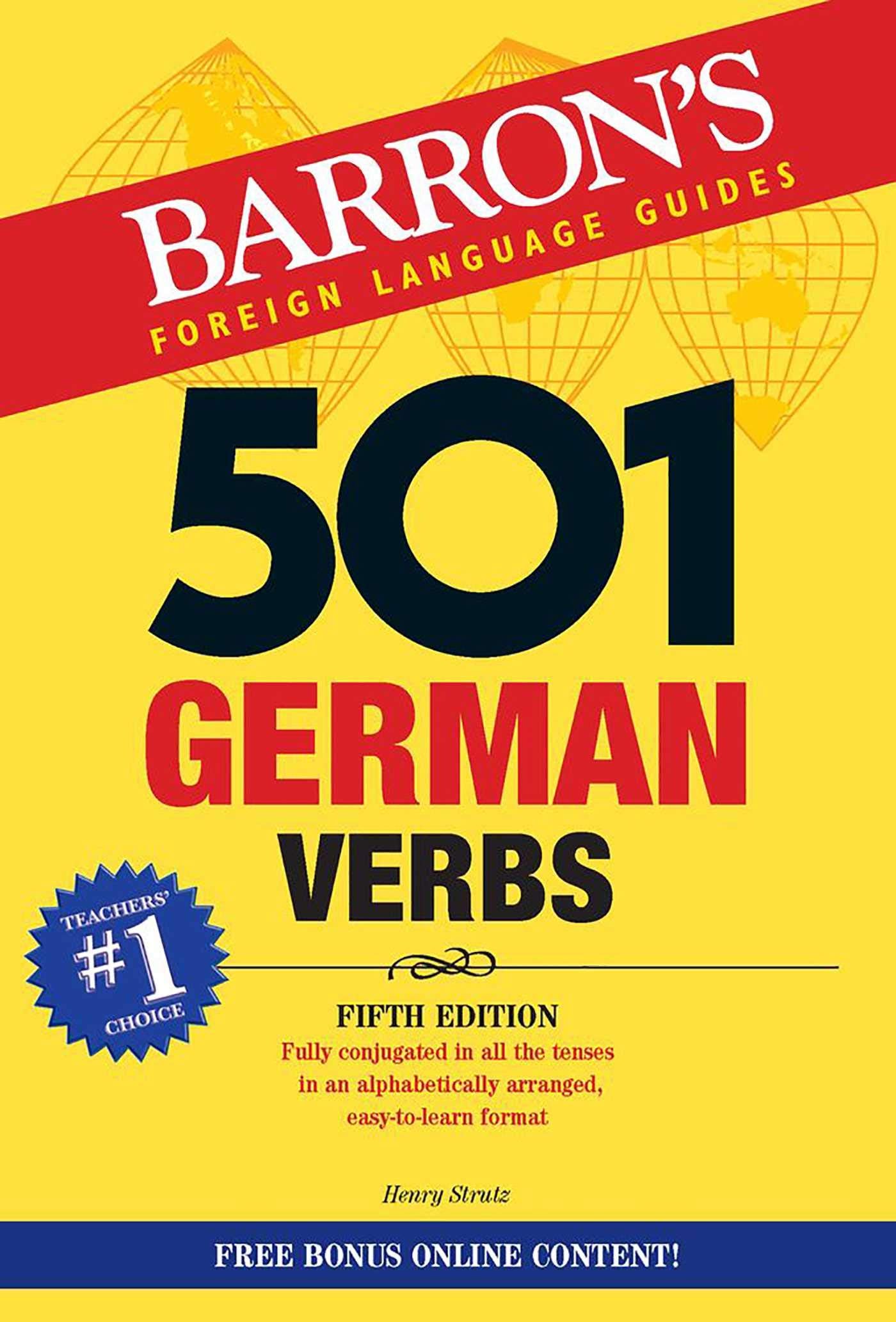 501 German Verbs (Barrons 501 Verbs)