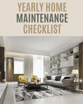 Yearly Home Maintenance Check List: : Yearly Home Maintenance For Homeowners Investors HVAC Yard Inventory Rental Properties Hom