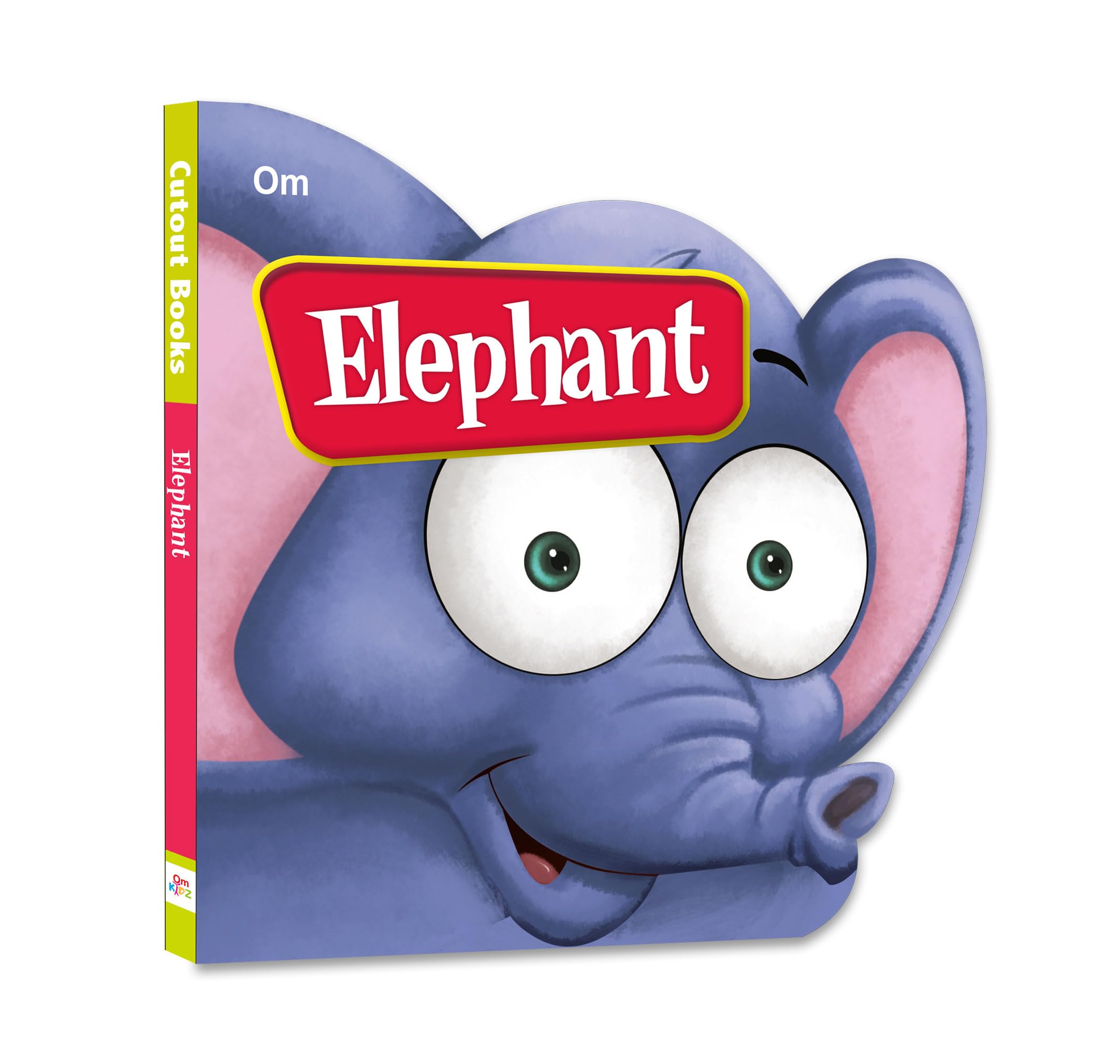 Board Book : Elephant ( Animals and Birds )  Cutout Board Books