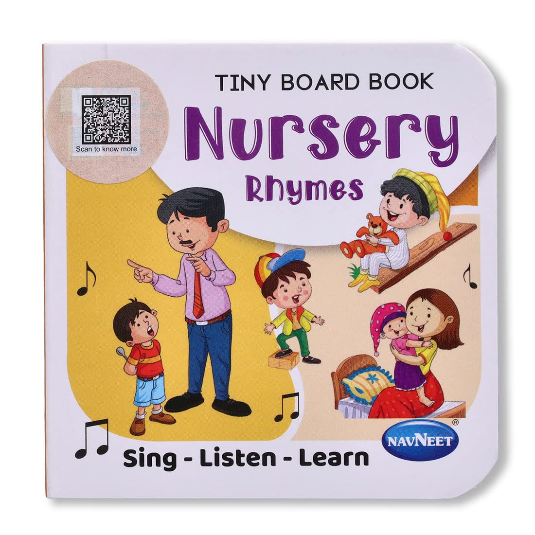 Navneet Tiny Board Book Nursery Rhymes Board Book For Little Ones Ages 14 Years