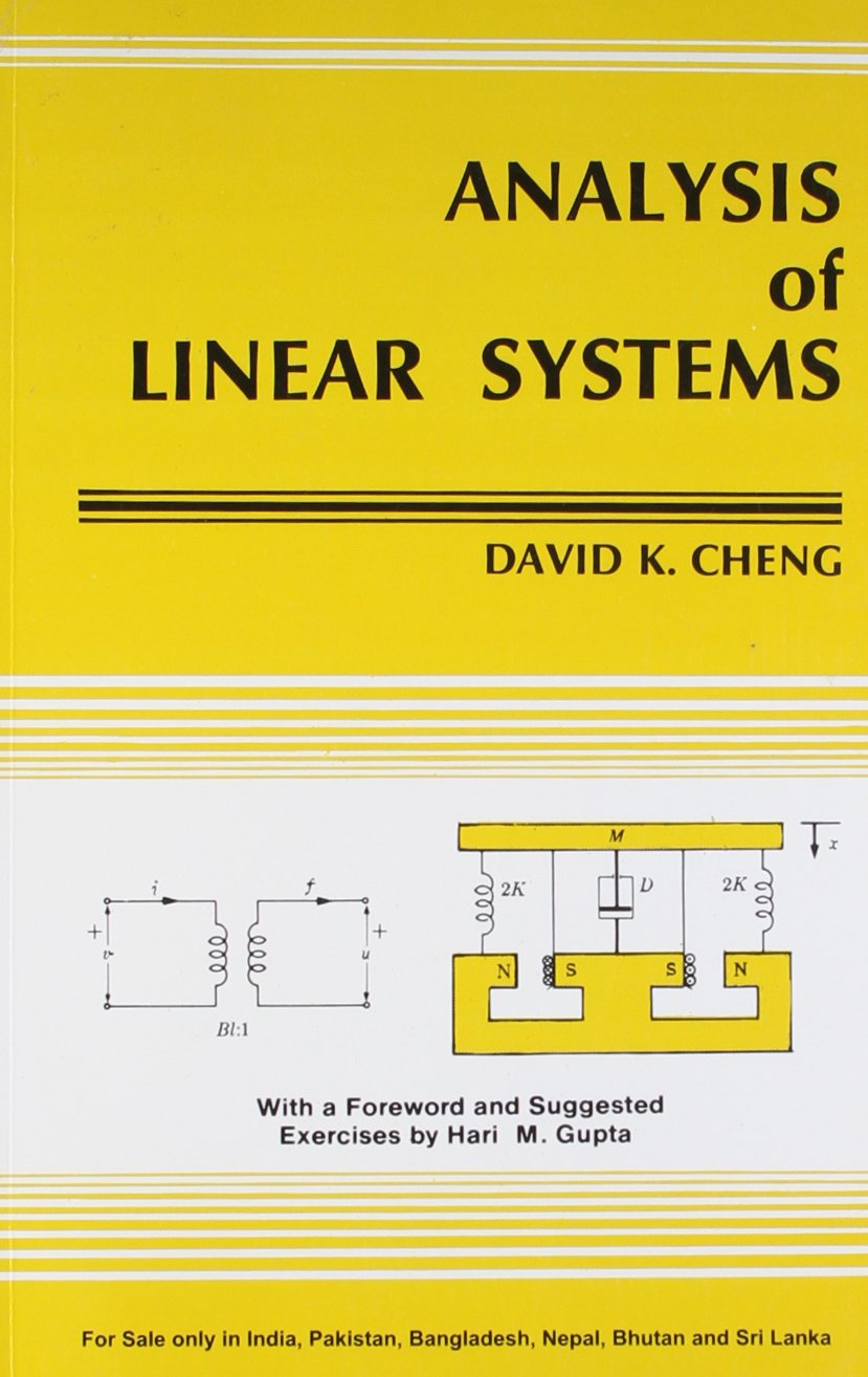 Analysis Of Linear Systems