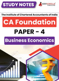 Ca Foundation Paper 4 : Business Economics Study Notes For Complete Preparation | According To The New Syllabus 2024 By Icai