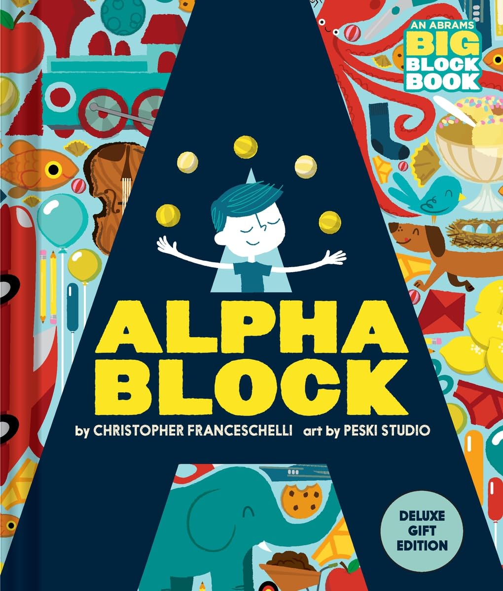 Alphablock: Deluxe Gift Edition (An Abrams BIG Block Book)
