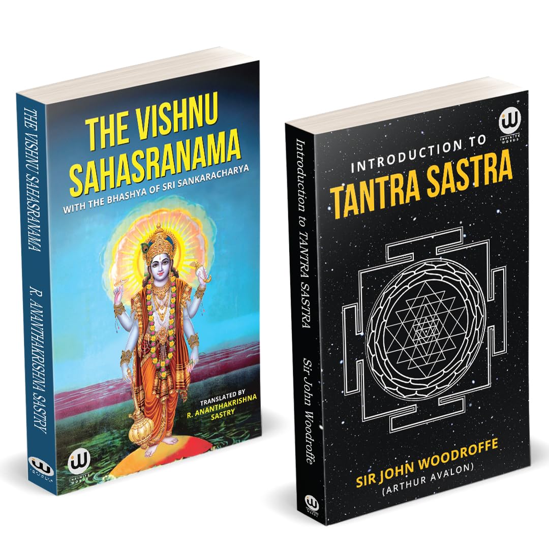 The Vishnu Sahasranama With The Bhashya Of Sri Sankaracharya | Introduction To Tantra Sastra | Shri Adi Shankaracharya Book | R.