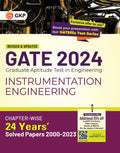 Gate 2024 : Instrumentation Engineering  24 Years ChapterWise Solved Papers 20002023 By Gkp