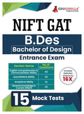 Nift Gat B.Des 2024 : General Ability Test For Bachelor Of Design | 15 Full Length Mock Tests With Free Access To Online Tests