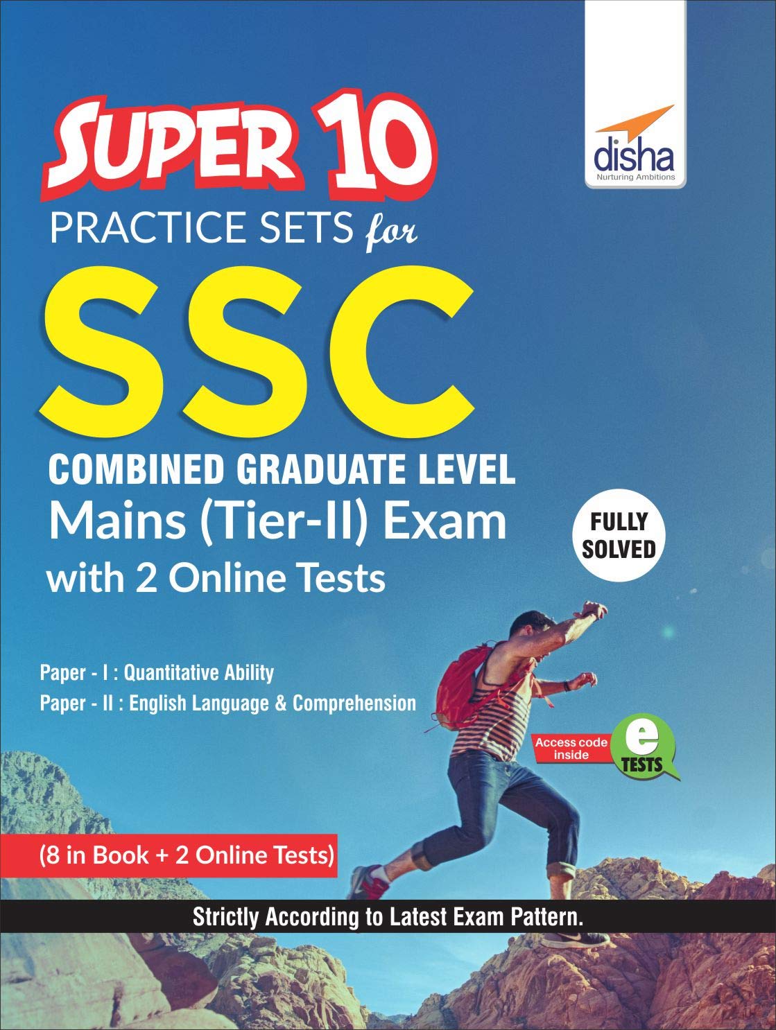 Super 10 Practice Sets For Ssc Cgl Mains (Tier Ii) Exam With 2 Online Sets