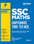 Arihant Power Pack Series for SSC Maths | Chapterwise 7000+ TCS MCQ | All SSC Exams PYQs Till Jan.2025 | Quick Revision Theory, 