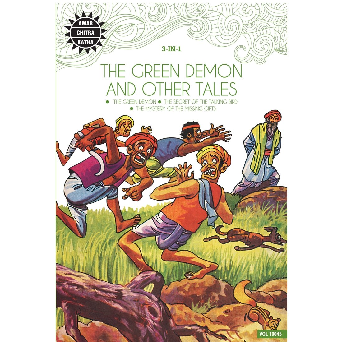 The Green Demon And Other Stories: 3 In 1 (Amar Chitra Katha)