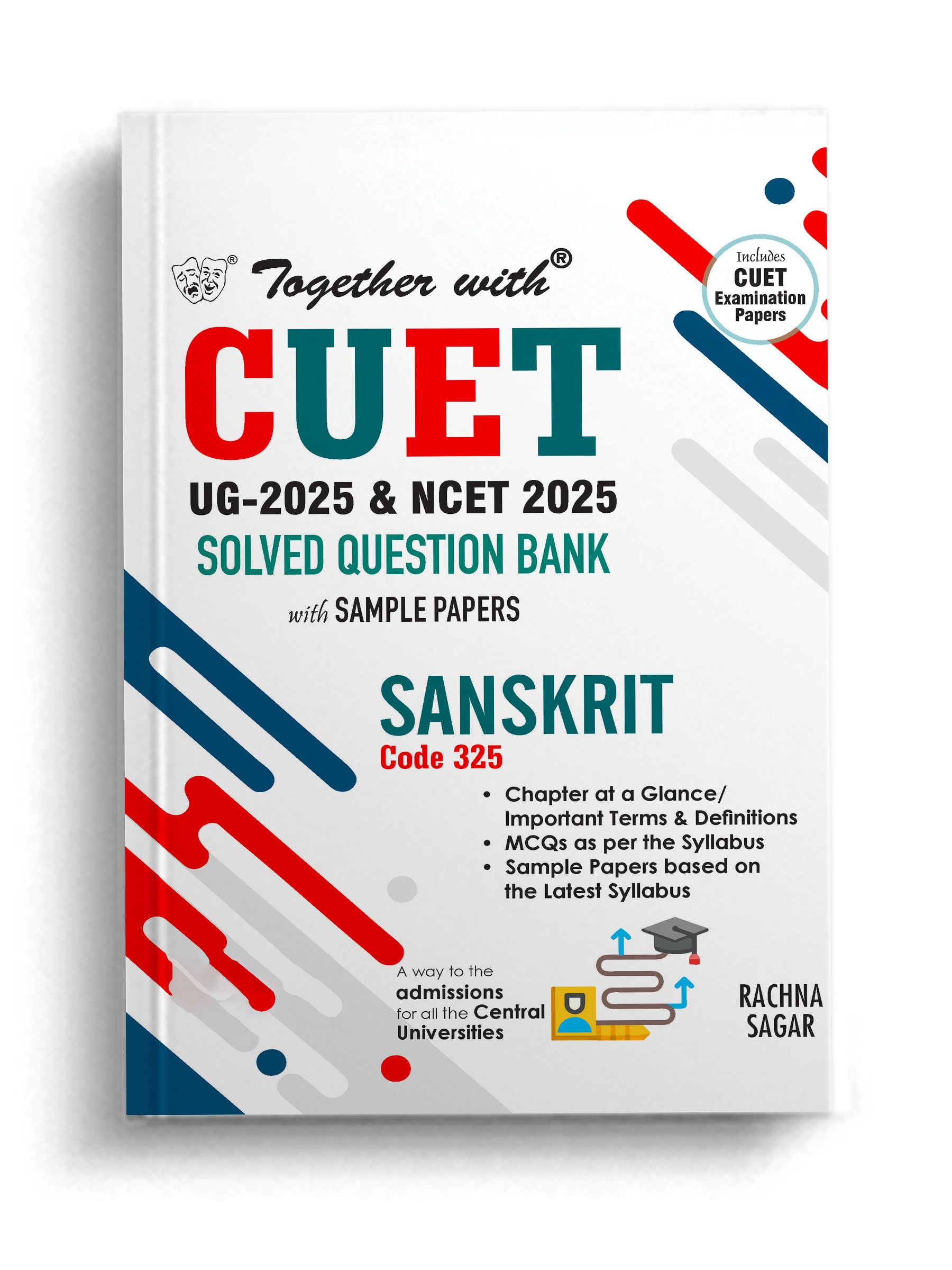 Together With CUET UG Entrance Exam Books 202526 Sanskrit Solved Question Bank With Sample Paper