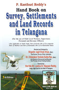 P. Kasthuri Reddy Hand Book On Survey , Settlements And Land Records In Telangana 5th Edn 2025