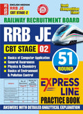 RRB JE CBT2 Practice Book Express Line 51 Round English Medium 202526