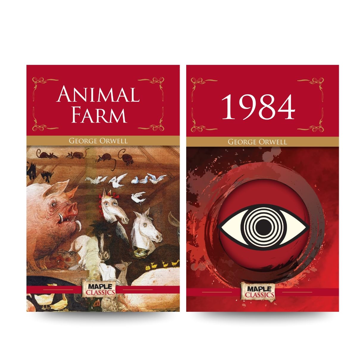 1984@@ Animal Farm (Set of 2 Books)