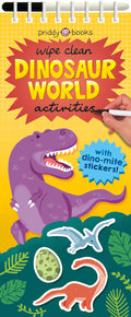 Wipe Clean Activities: Dinosaur World: With Dinomite stickers! (Wipe Clean Activity Books)