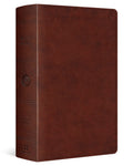 ESV Large Print Personal Size Bible (TruTone, Chestnut)