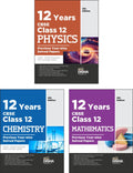 Combo (Set Of 3 Books) 12 Years Cbse Class 12 Physics, Chemistry & Mathematics Previous YearWise Solved Papers (2013  2023) Po