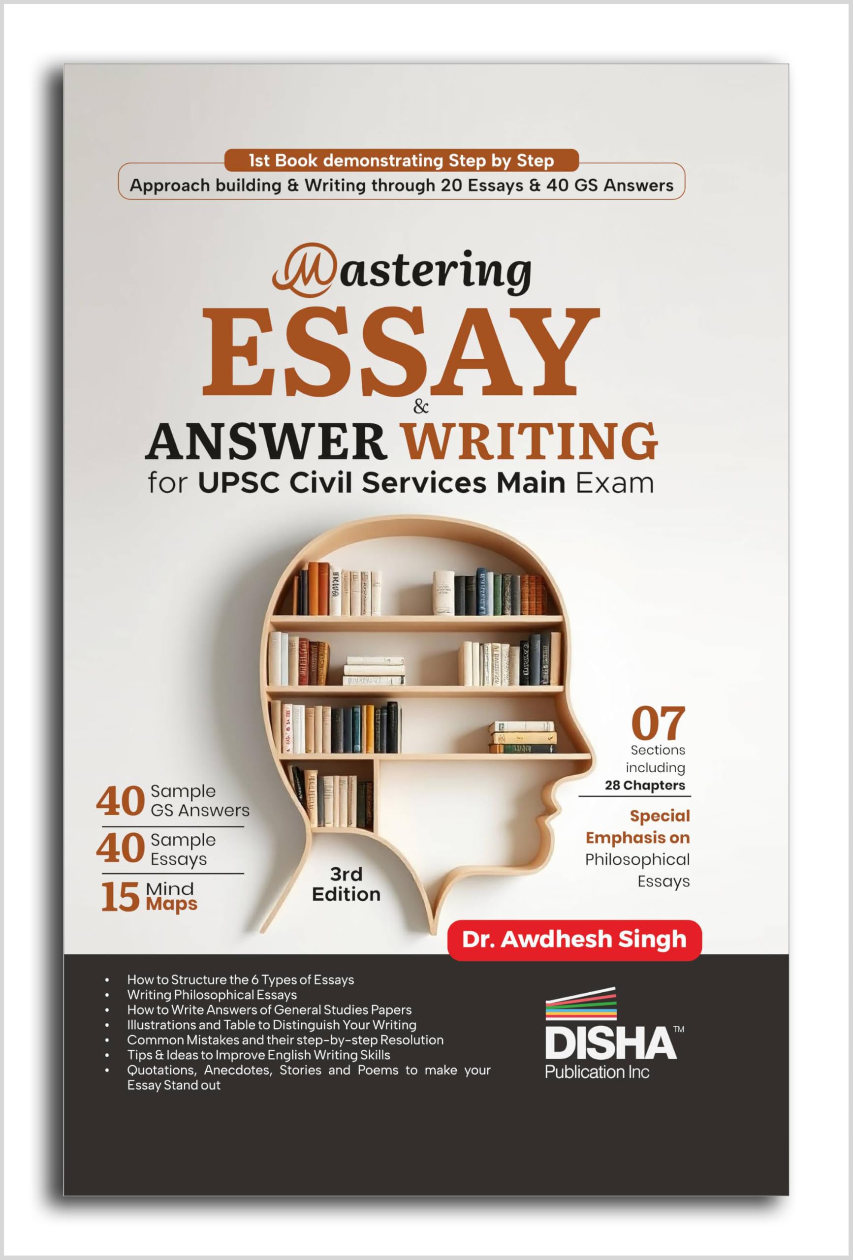 Disha Mastering Essay & Answer Writing With Analysis For Civil Services Mains 3Rd Edition | Upsc Ias/ Ips & State Psc Step By St