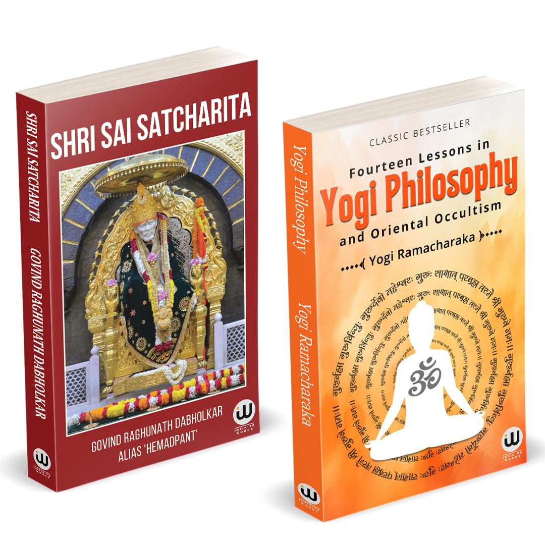Yogi Philosophy | Shri Saibaba Satcharitra Book in English Edition | Fourteen Lessons in Yogi Philosophy and Oriental Occultism 