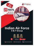 Indian Air Force X and Y Group Test Prep Book 2024 (English Edition)  12 Sectional Tests and 8 Full Length Mock Tests (1100 Sol