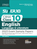 Super 10 Cbse Class 10 English Language & Literature 2023 Exam Sample Papers With 202122 Previous Year Solved Papers, Cbse Samp