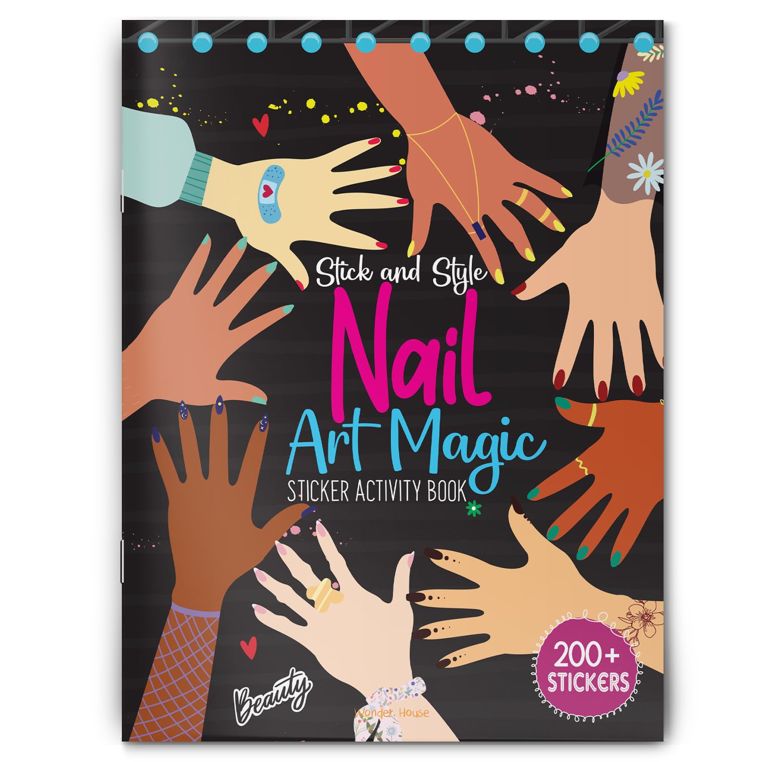 Stick And Style  Nail Art Magic (Stickers Activity Book)