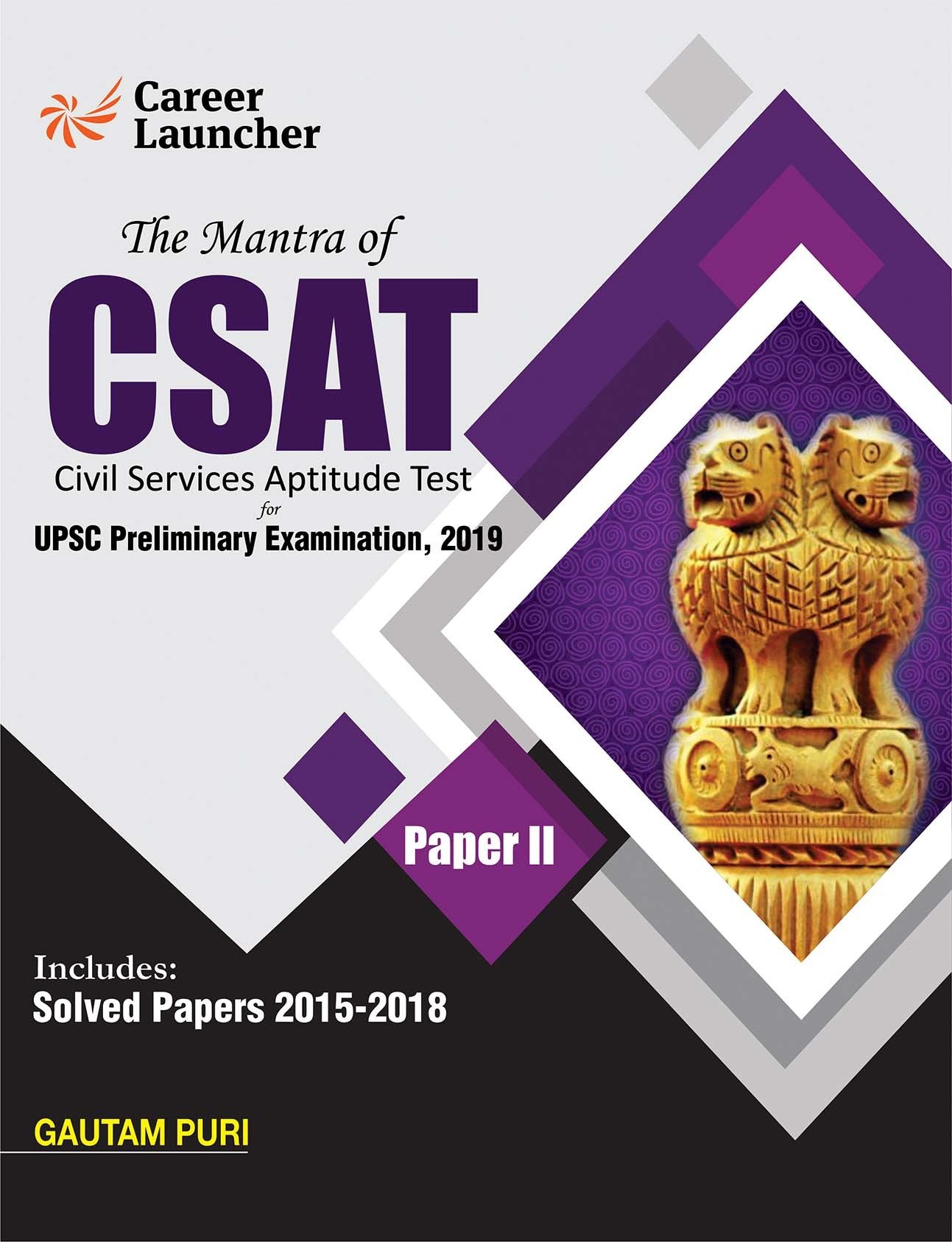 The Mantra Of Csat Paper Ii  2019 By Gautam Puri
