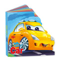 Sawan Presents Who Am I Car | DieCut Shape BoardBook