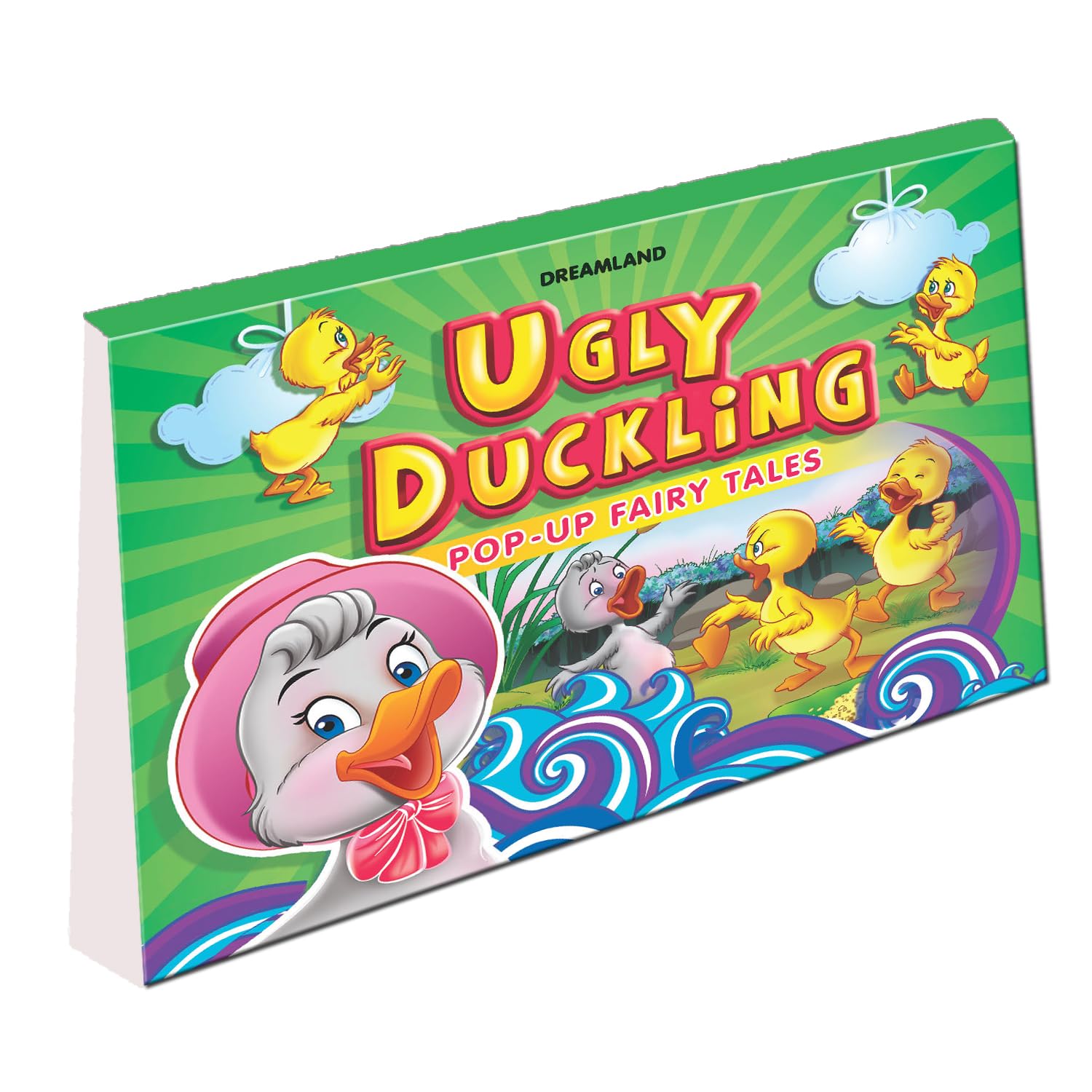 PopUp Fairy Tales  Ugly Duckling Story Book For Kids Ages 37 Years | Interactive PopUp Book With Colorful Illustrations, Ins