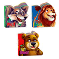 Sawan Who Am I : Wolf, Lion, Bear | Pack Of 3 Books