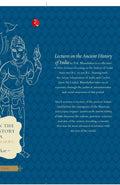 Lectures on the Ancient History of India