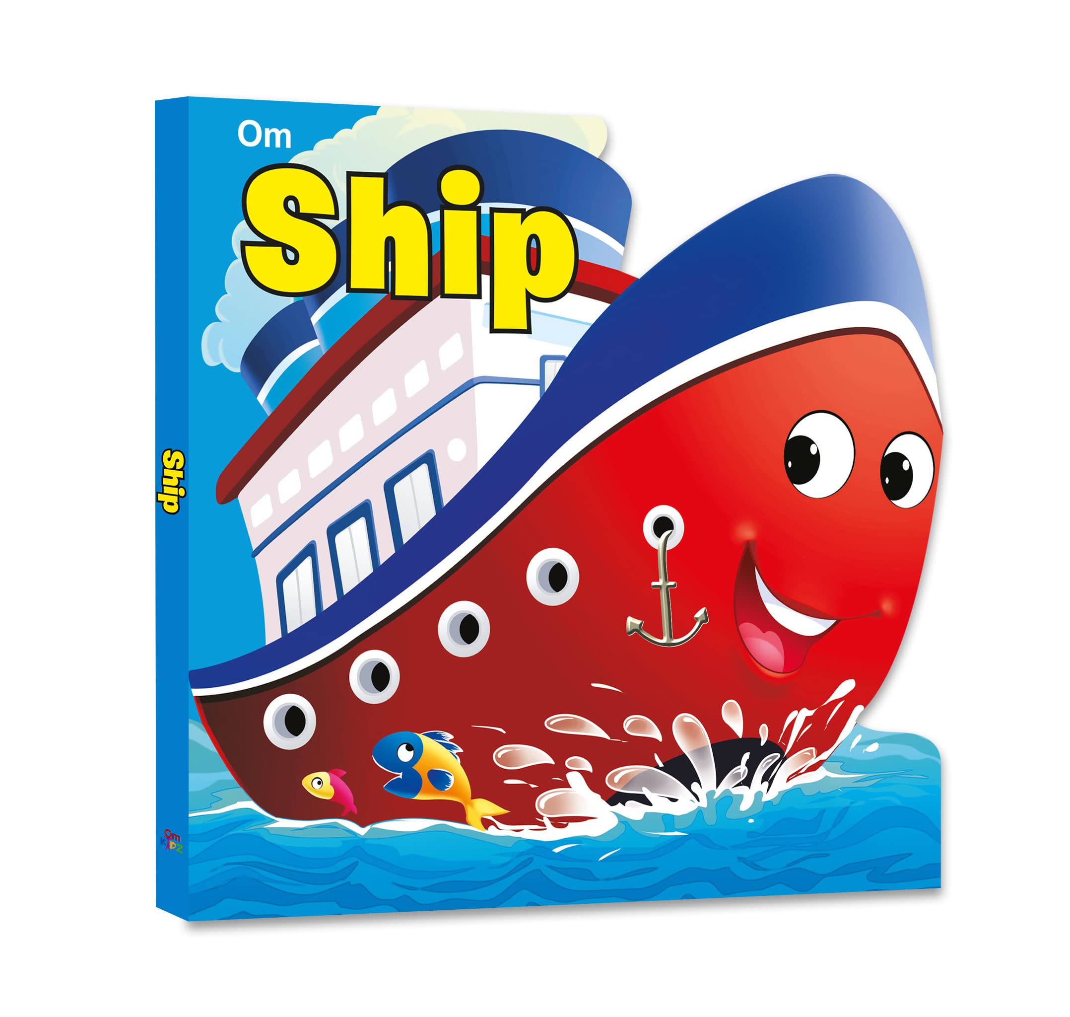 Board Book : Ship ( Transport )  Cutout Board Books