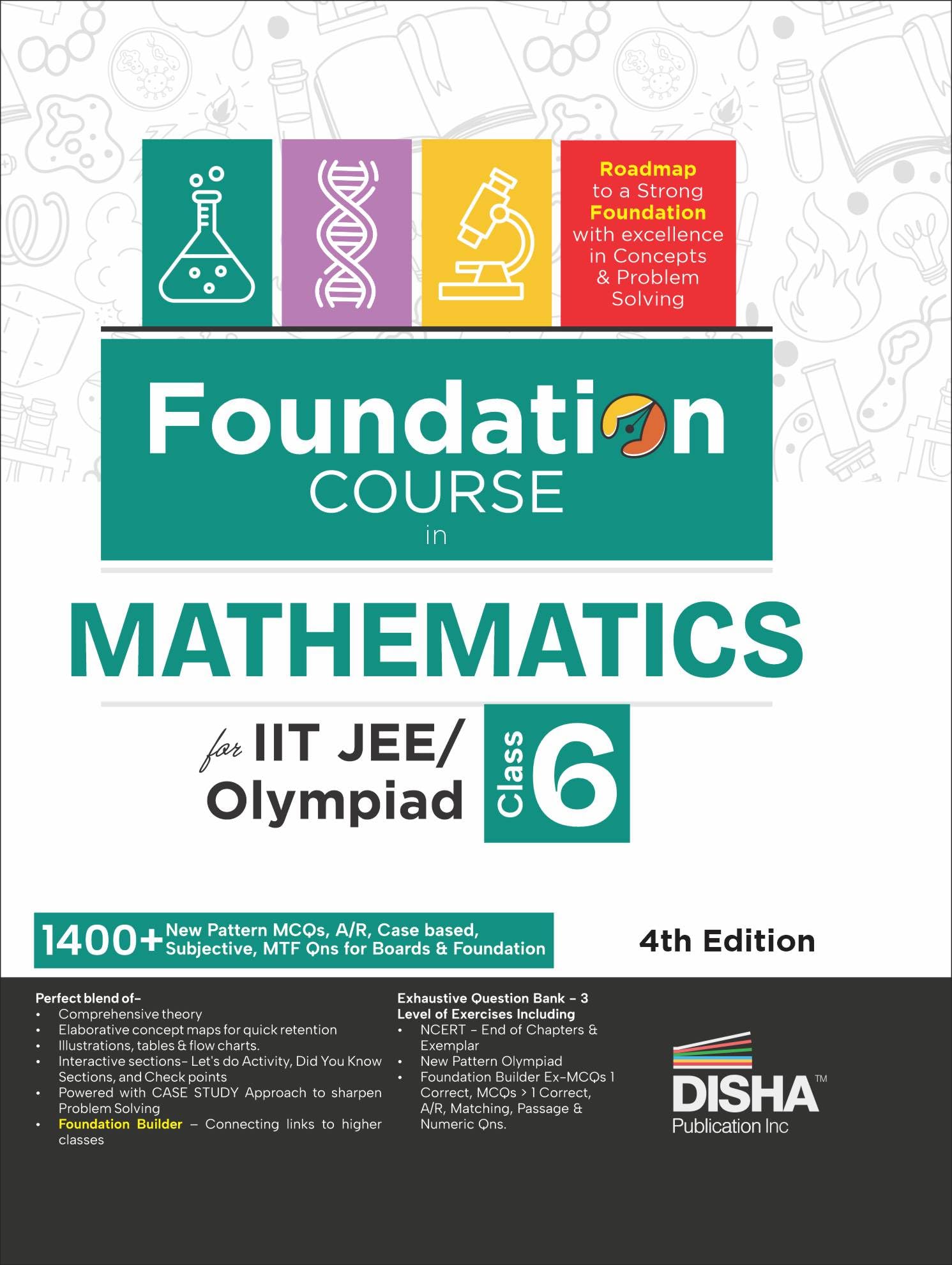 Foundation Course In Mathematics Class 6 For IitJee/ Olympiad  4Th Edition