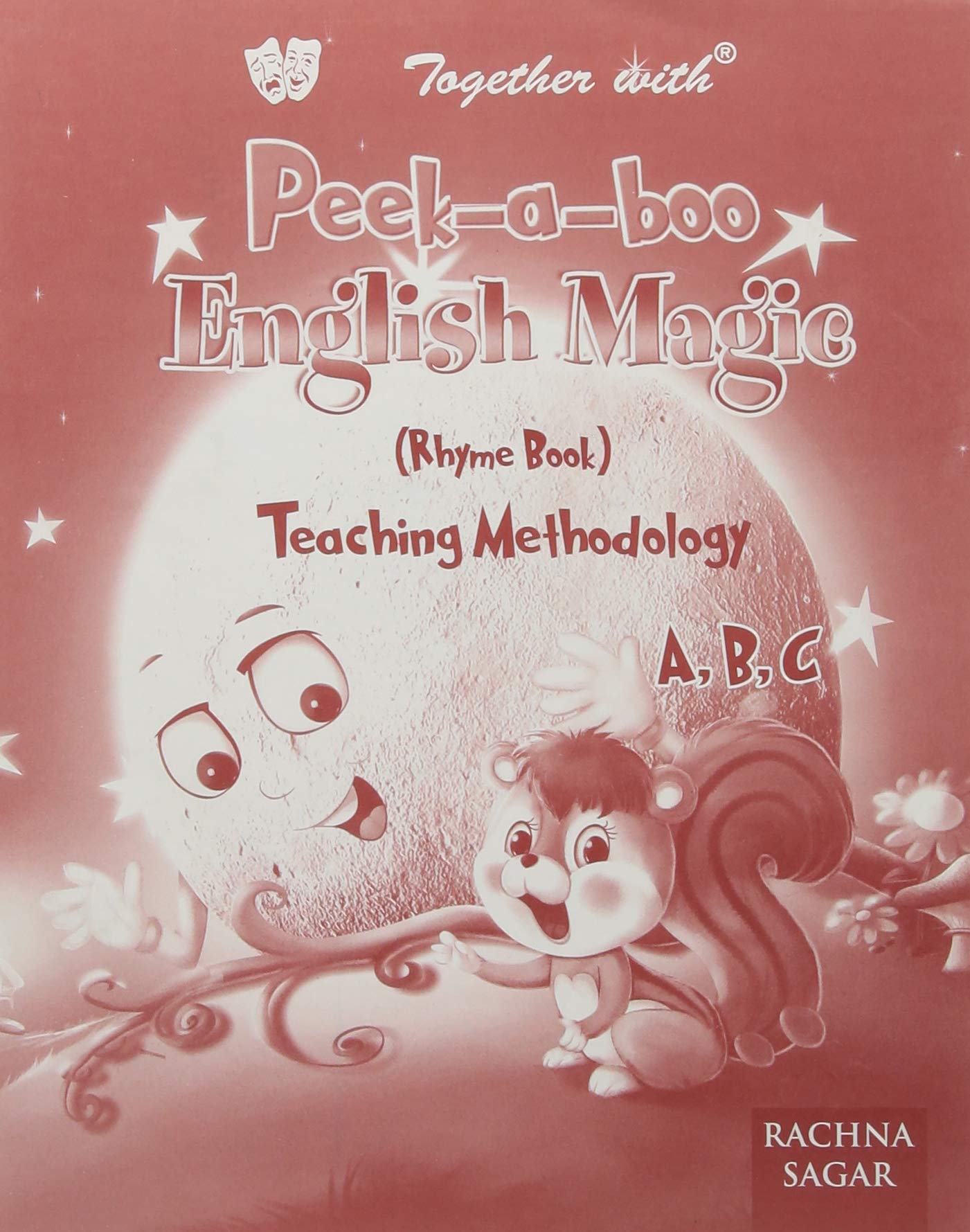 Peek a boo English Magic Rhyme book Series A,B,C TRM